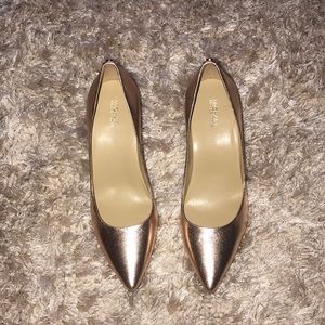 Michael Kors Rose Gold Pumps!!!!